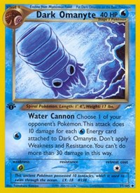 Dark Omanyte (037/105) [Neo Destiny]