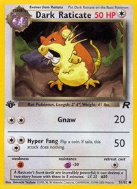 Dark Raticate (51/82) [Team Rocket (Unlimited)]