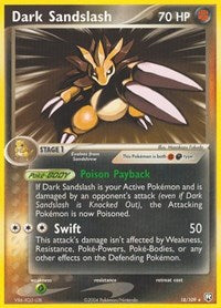 Dark Sandslash (18/109) [Team Rocket Returns]