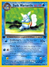 Dark Wartortle (46/82) [Team Rocket (Unlimited)]