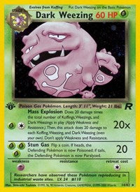 Dark Weezing (14) (14/82) [Team Rocket (Unlimited)]