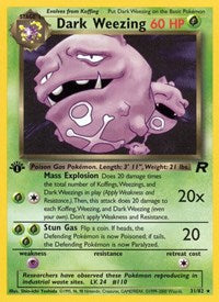 Dark Weezing (31) (31/82) [Team Rocket]