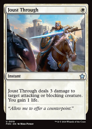 Joust Through (19) [Foundations]