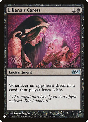 Liliana's Caress (M11-103) [The List]