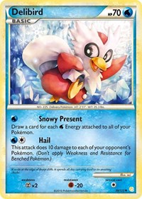 Delibird (39/123) [HeartGold SoulSilver]