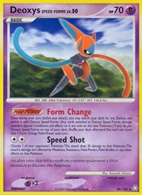 Deoxys Speed Forme (26/146) [Legends Awakened]