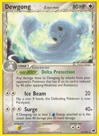 Dewgong (Delta Species) (15/101) [Dragon Frontiers]