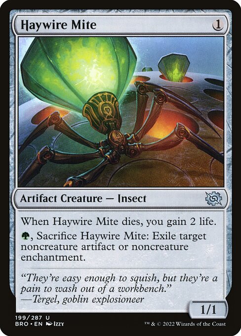 Haywire Mite (199) [The Brothers' War]