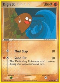 Diglett (50/100) [Crystal Guardians]