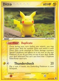 Ditto - 63/113 (Pikachu) (063/113) [Delta Species]