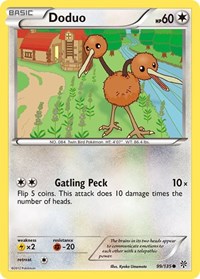 Doduo (99/135) [Plasma Storm]