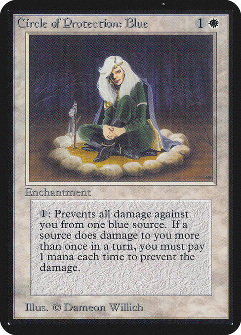 Circle of Protection: Blue (10) [Limited Edition Alpha]