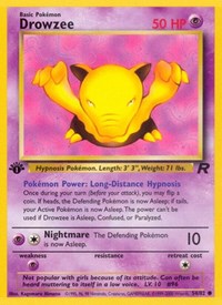 Drowzee (54/82) [Team Rocket (Unlimited)]