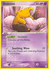 Drowzee (54/109) [Team Rocket Returns]