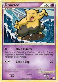 Drowzee (62/123) [HeartGold SoulSilver]