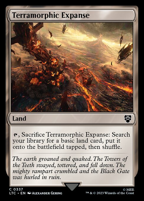 Terramorphic Expanse (337) [Tales of Middle-earth Commander]