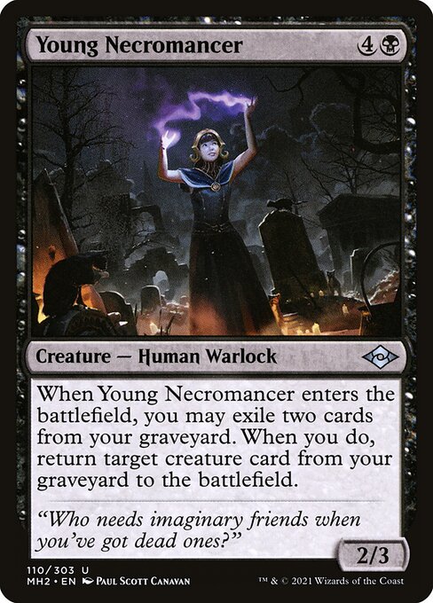 Young Necromancer (110) [Modern Horizons 2]