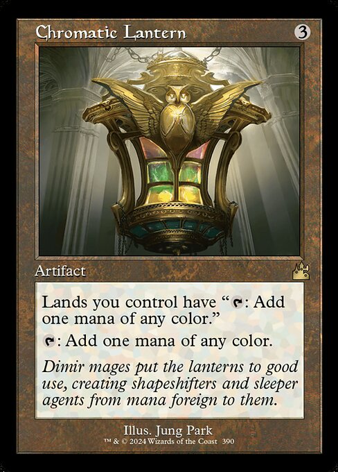 Chromatic Lantern (390) [Ravnica Remastered]