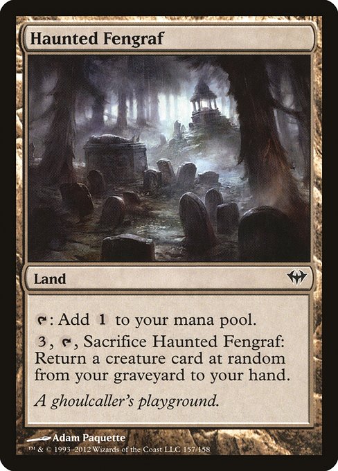 Haunted Fengraf (157) [Dark Ascension]