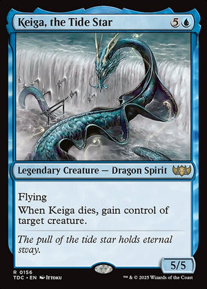 Keiga, the Tide Star (156) [Tarkir: Dragonstorm Commander]