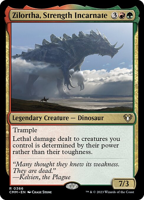 Zilortha, Strength Incarnate (366) [Commander Masters]