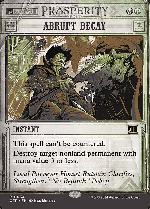 Abrupt Decay (34) [Breaking News]