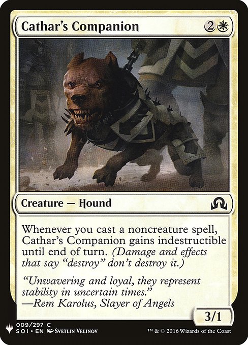 Cathar's Companion (SOI-9) [The List]