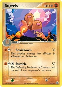 Dugtrio (22/112) [FireRed and LeafGreen]