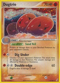 Dugtrio (5/100) [Crystal Guardians]