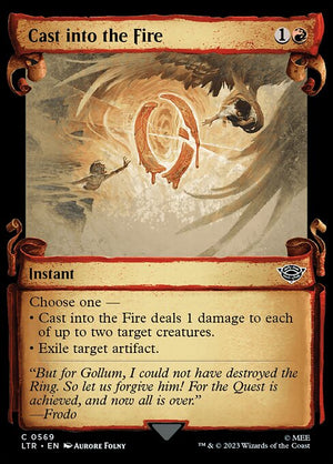 Cast into the Fire (569) [The Lord of the Rings: Tales of Middle-earth] [Showcase]