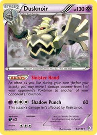 Dusknoir (63/149) [Boundaries Crossed]