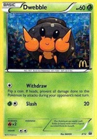 Dwebble - 3/12 (003/012) [McDonalds Promos 2012]