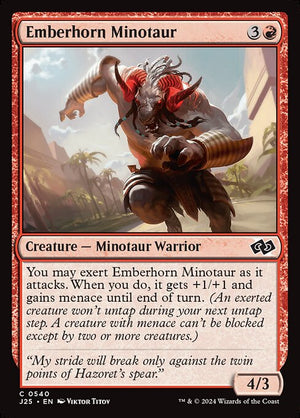 Emberhorn Minotaur (540) [Foundations Jumpstart]