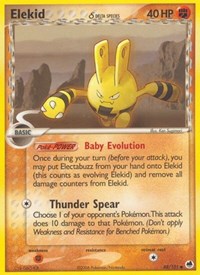 Elekid (Delta Species) (48/101) [Dragon Frontiers]