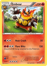 Emboar (19) (19/114) [Black and White]