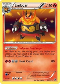 Emboar (20) (20/114) [Black and White]