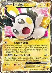 Emolga EX (46/146) [XY Base Set]
