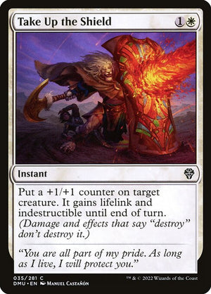 Take Up the Shield (35) [Dominaria United]