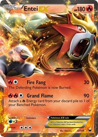Entei EX (13/108) [Dark Explorers]