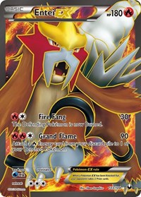 Entei EX (103 Full Art) (103/108) [Dark Explorers]