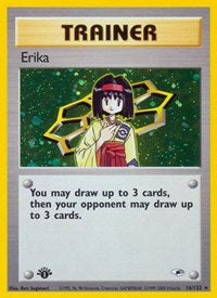 Erika (16) (016/132) [Gym Heroes (Unlimited)]