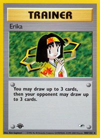 Erika (100) (100/132) [Gym Heroes (Unlimited)]