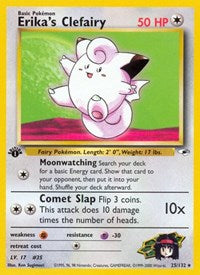 Erika's Clefairy (025/132) [Gym Heroes (Unlimited)]
