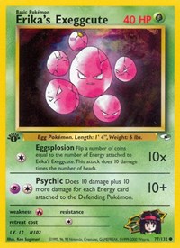 Erika's Exeggcute (77) (077/132) [Gym Heroes]