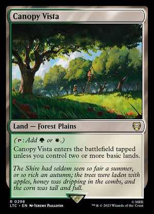 Canopy Vista (298) [Tales of Middle-earth Commander]