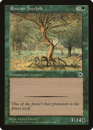 Rowan Treefolk (184) [Portal]