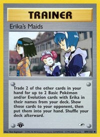 Erika's Maids (109/132) [Gym Heroes]
