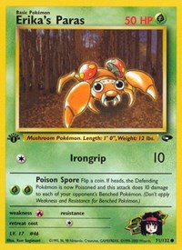 Erika's Paras (071/132) [Gym Challenge]