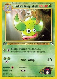 Erika's Weepinbell (49) (049/132) [Gym Heroes (Unlimited)]