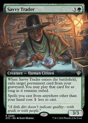 Savvy Trader (69) [Outlaws of Thunder Junction Commander]